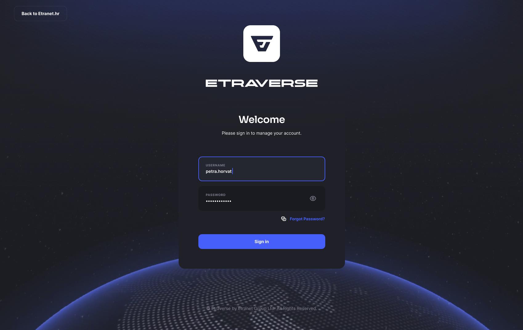 etraverse-interface